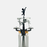 Knox Angel Candle Chime Silver with 4 Candles.