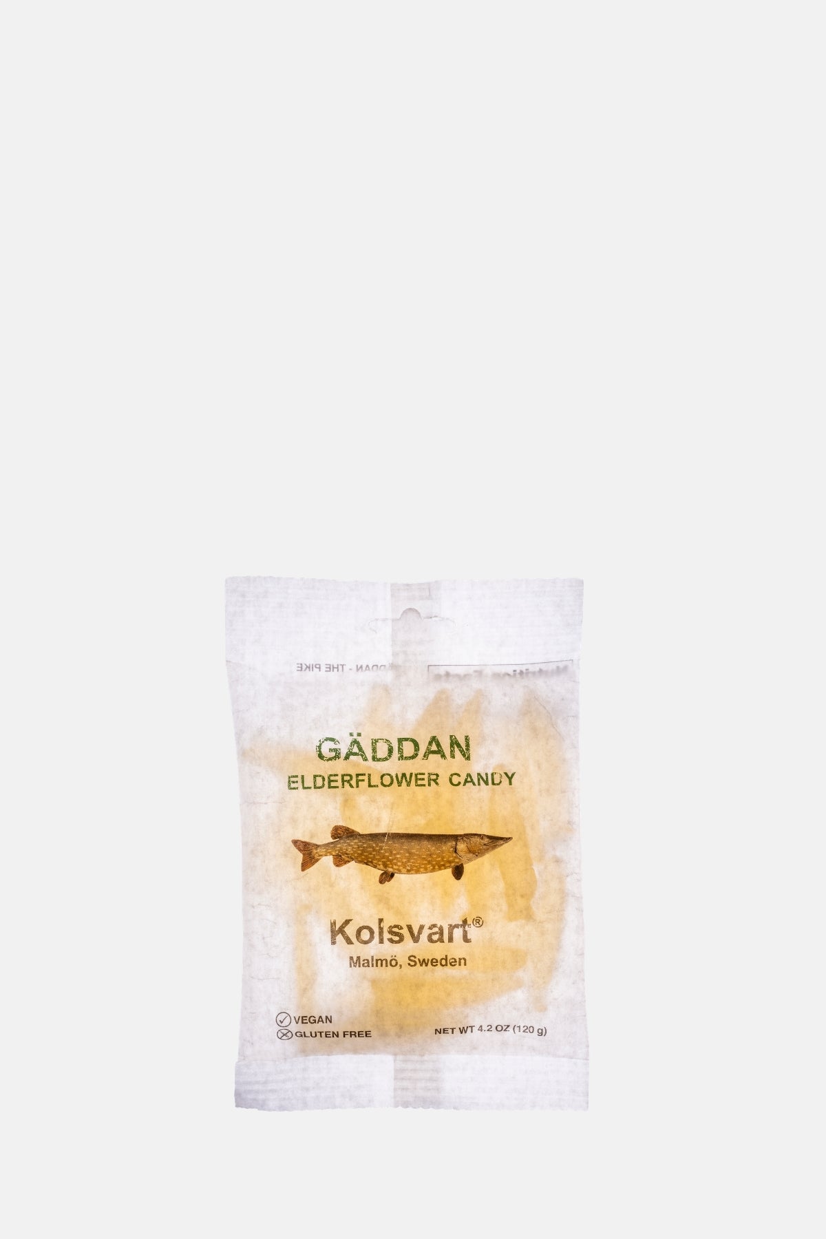 Kolsvart Elderflower Fish 120g.