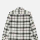 Check Overshirt Black