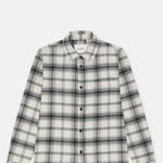 Les Deux Check Overshirt Black.
