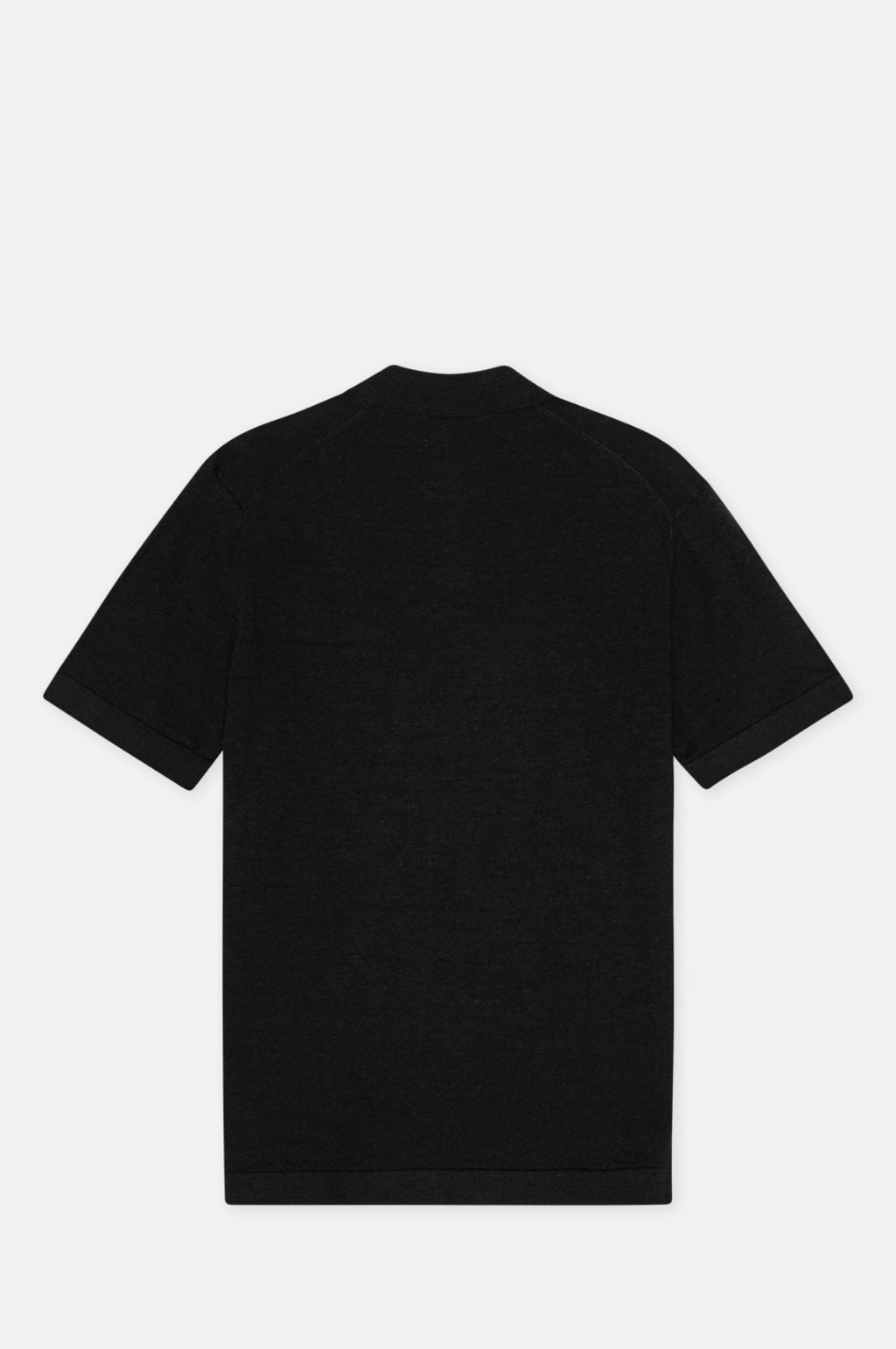 Emmanuel Knit Polo Black