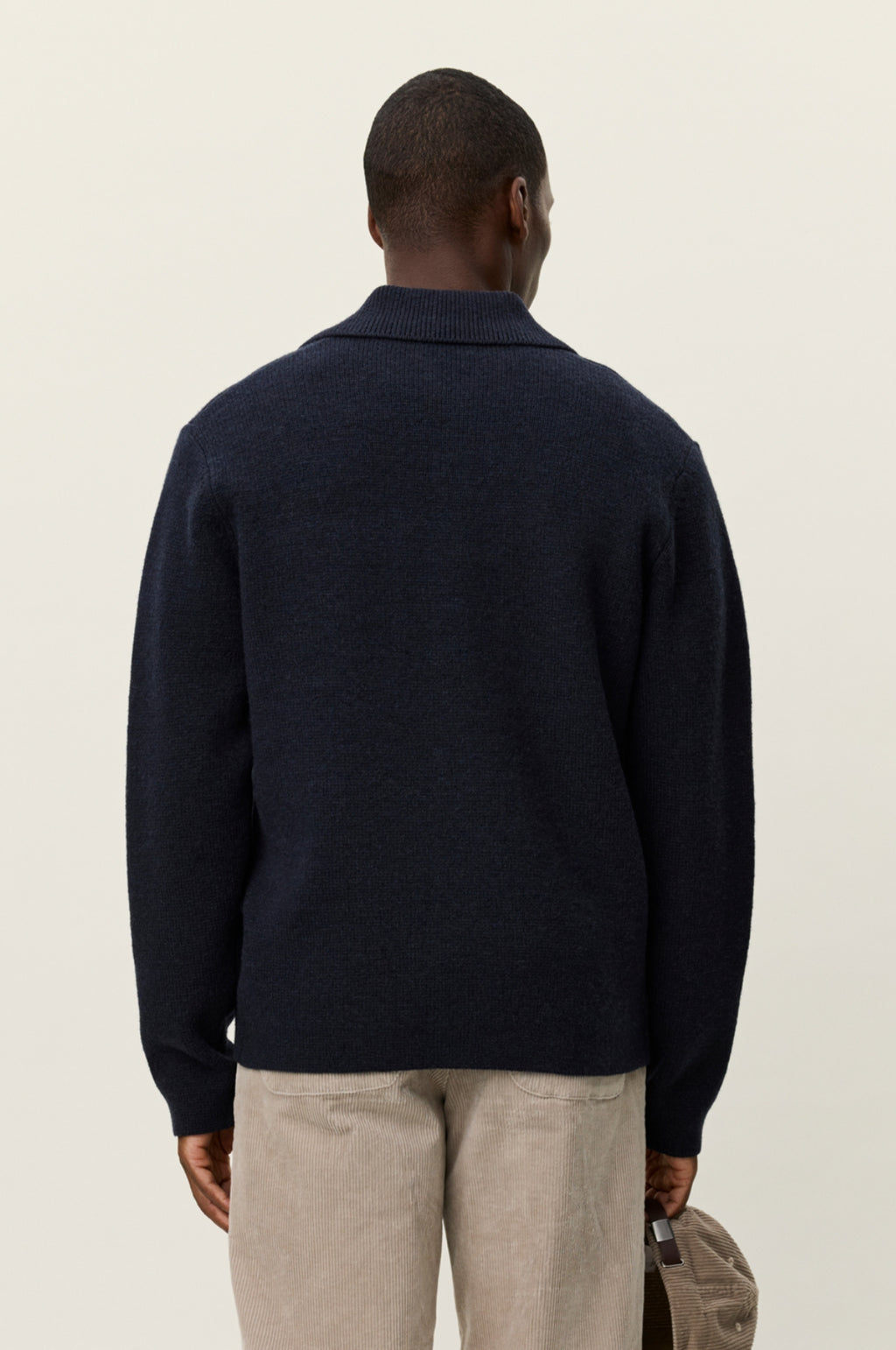 Fischer Milano Knit Overshirt Dark Navy