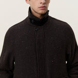 Herringbone Jacket Mole Brown