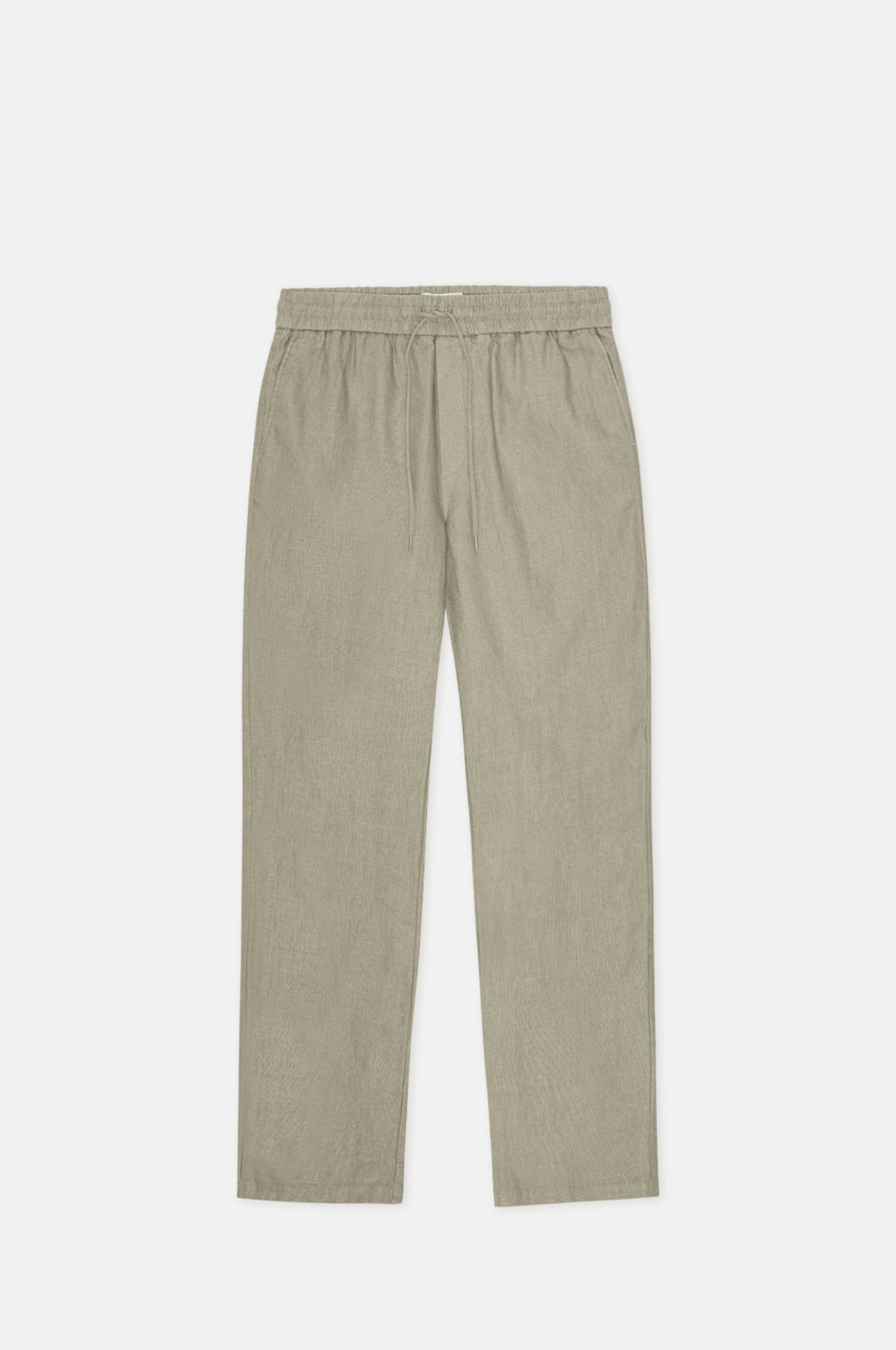 Les Deux Patrick Linen Pants Laurel Oak Sand.