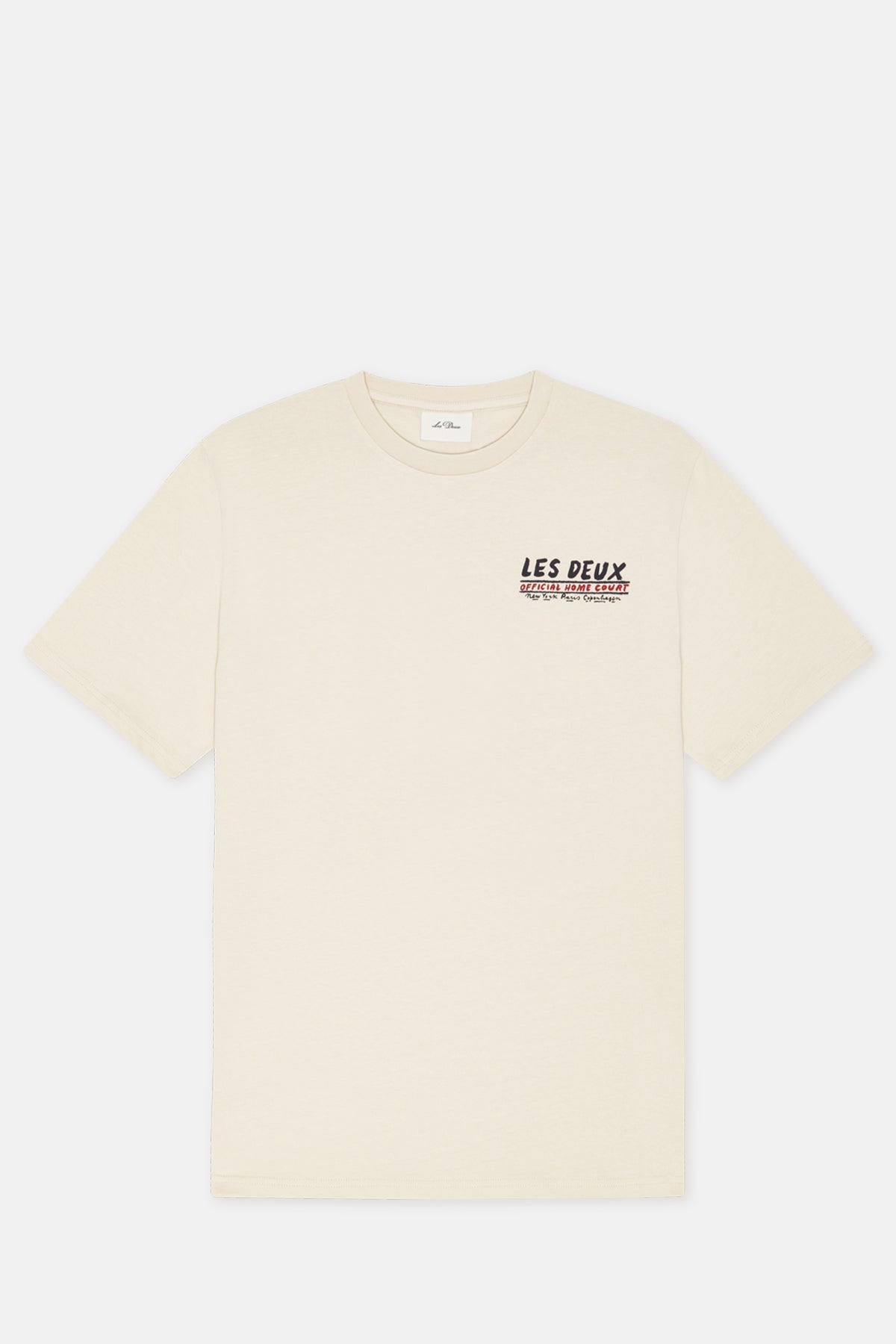 Les Deux Record T-Shirt Ivory.