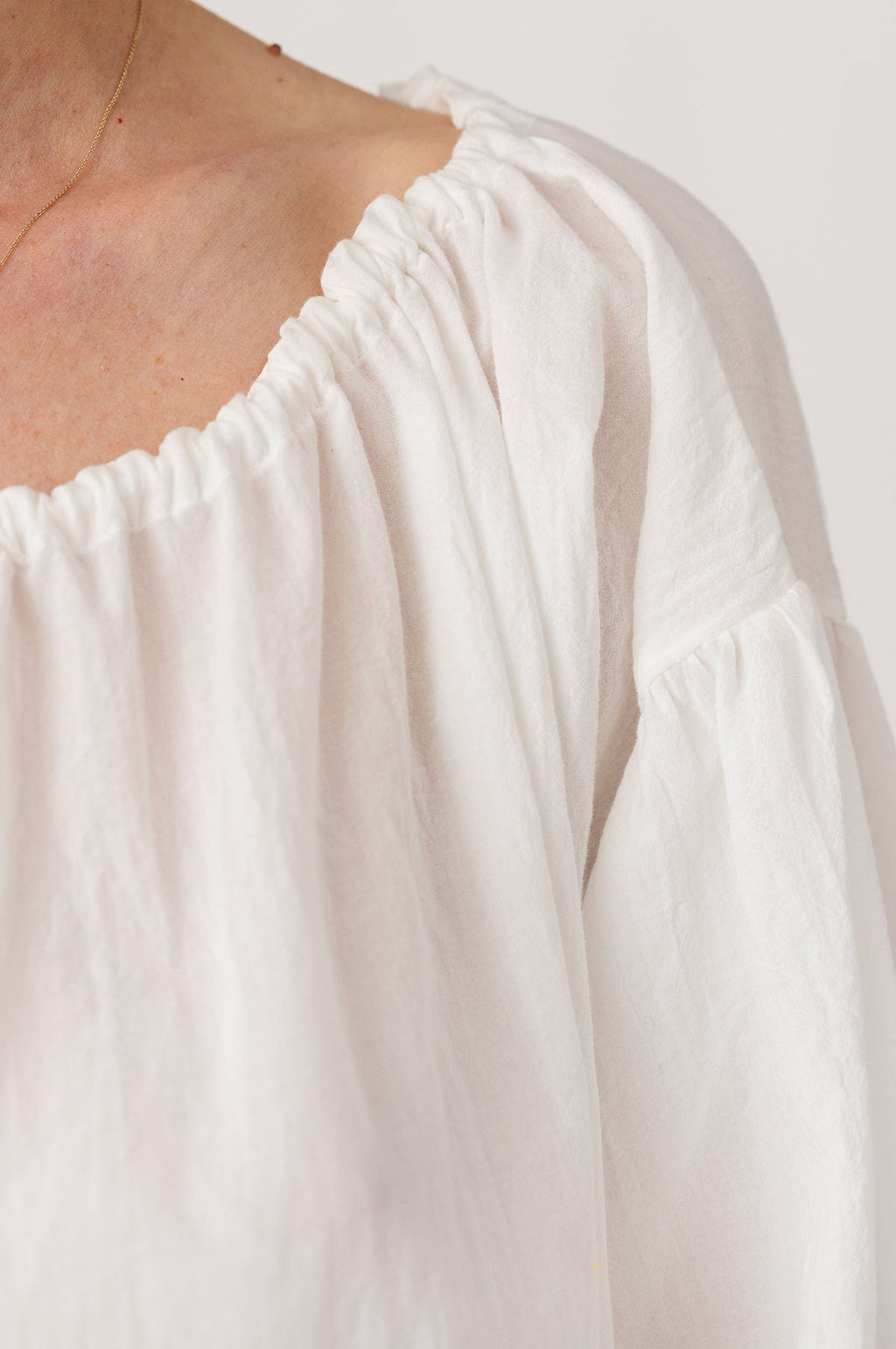 Barbara Blouse White