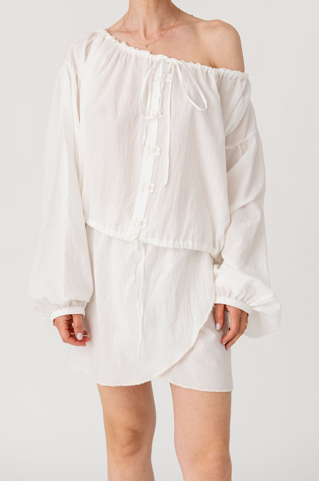 Barbara Blouse White