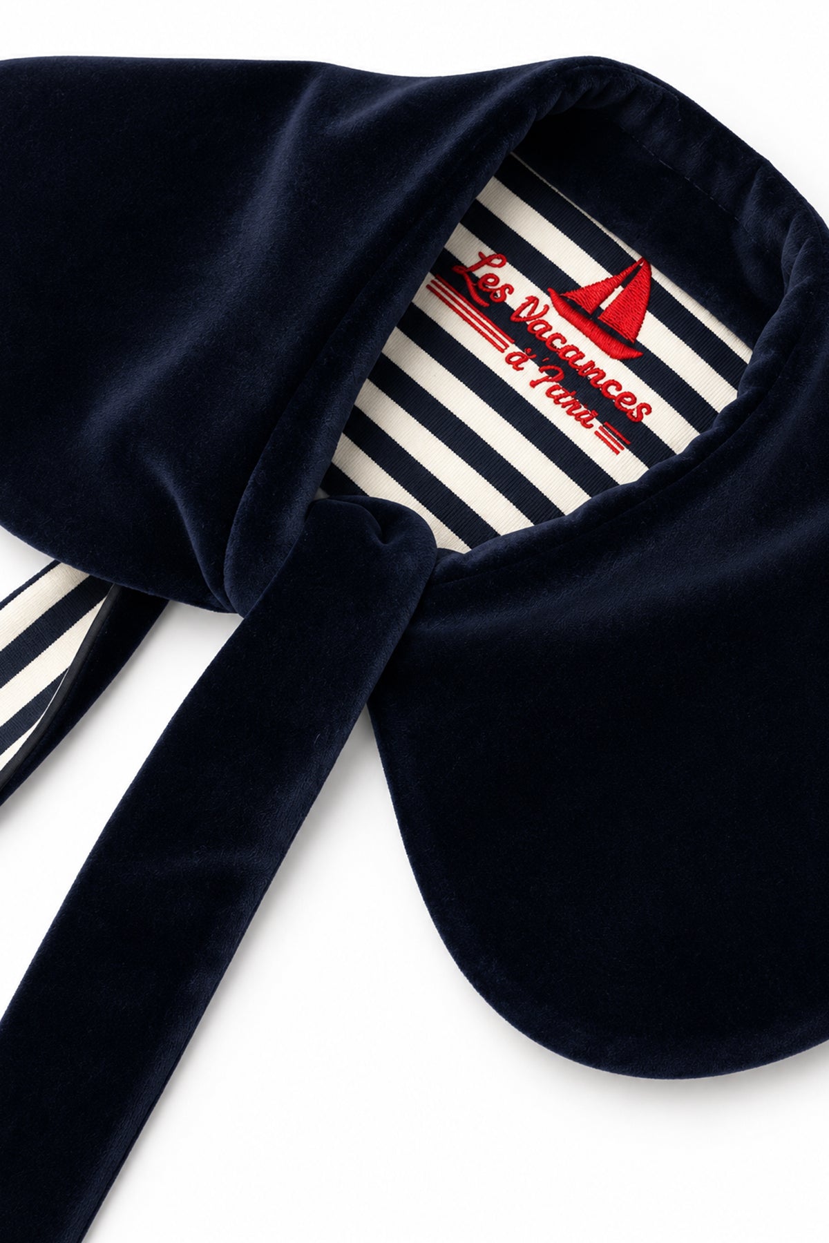 Velvet Collar Navy