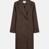 Levete Room Sandra Coat Chocolate Chip Combi.