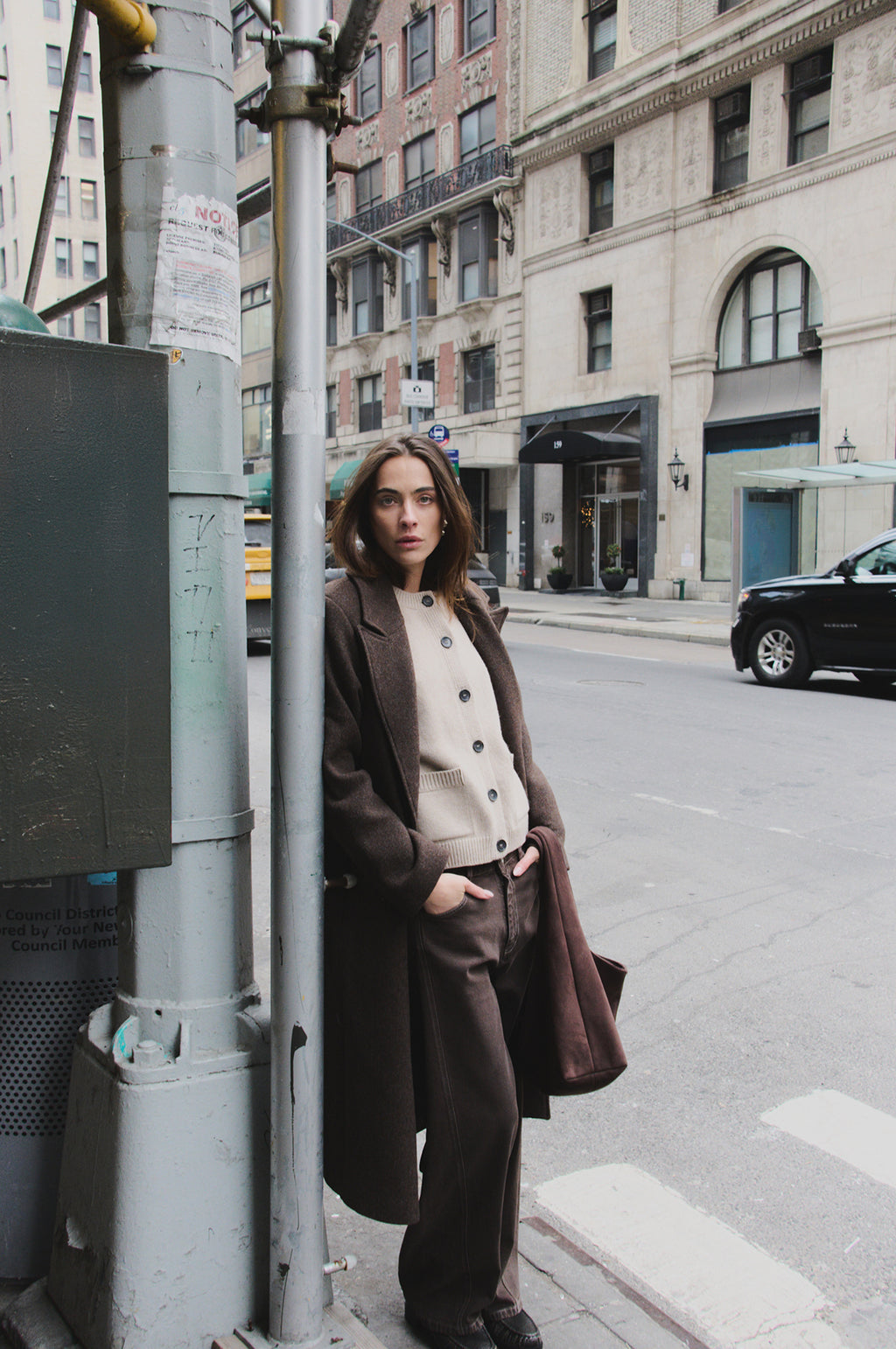 Sandra Coat Chocolate Chip Combi