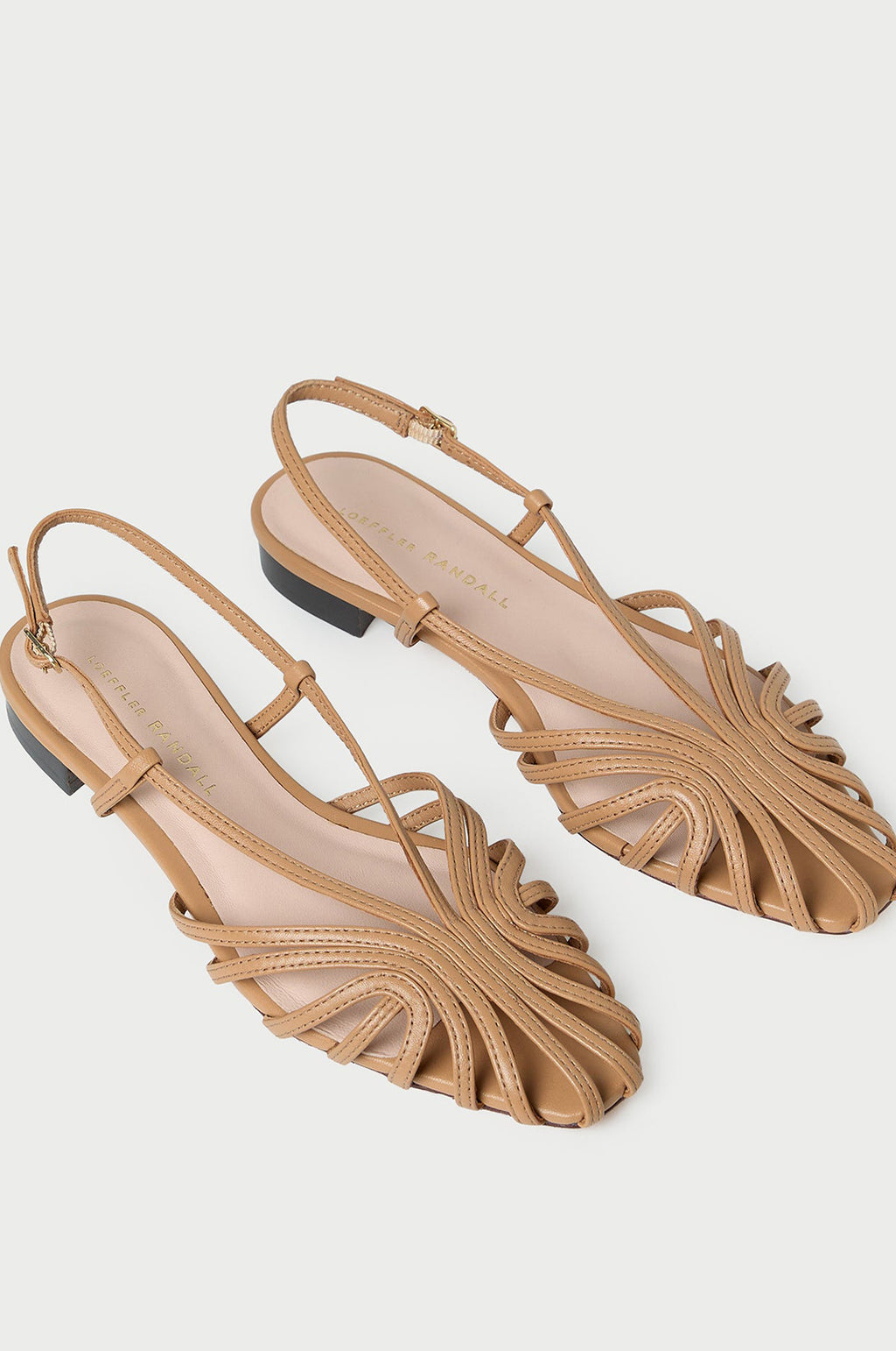 Devon Lattice Slingback Sandal Dune