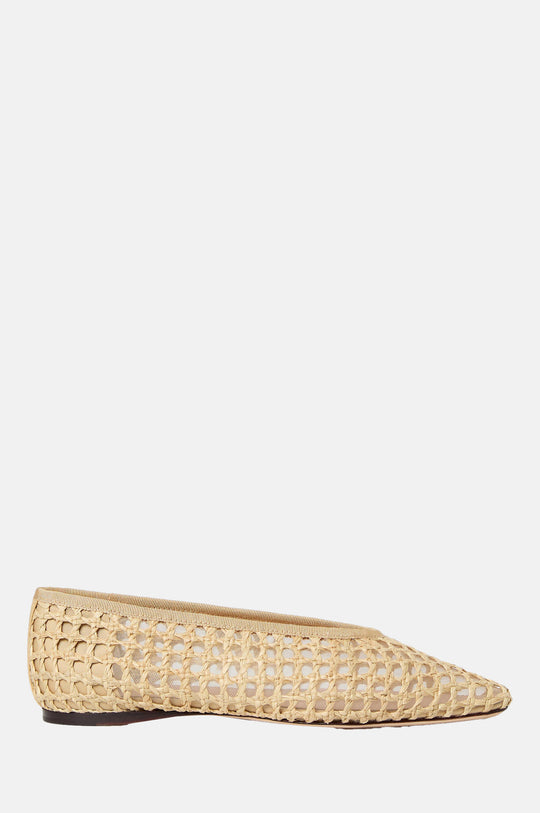 Emery Ballet Flat Natural