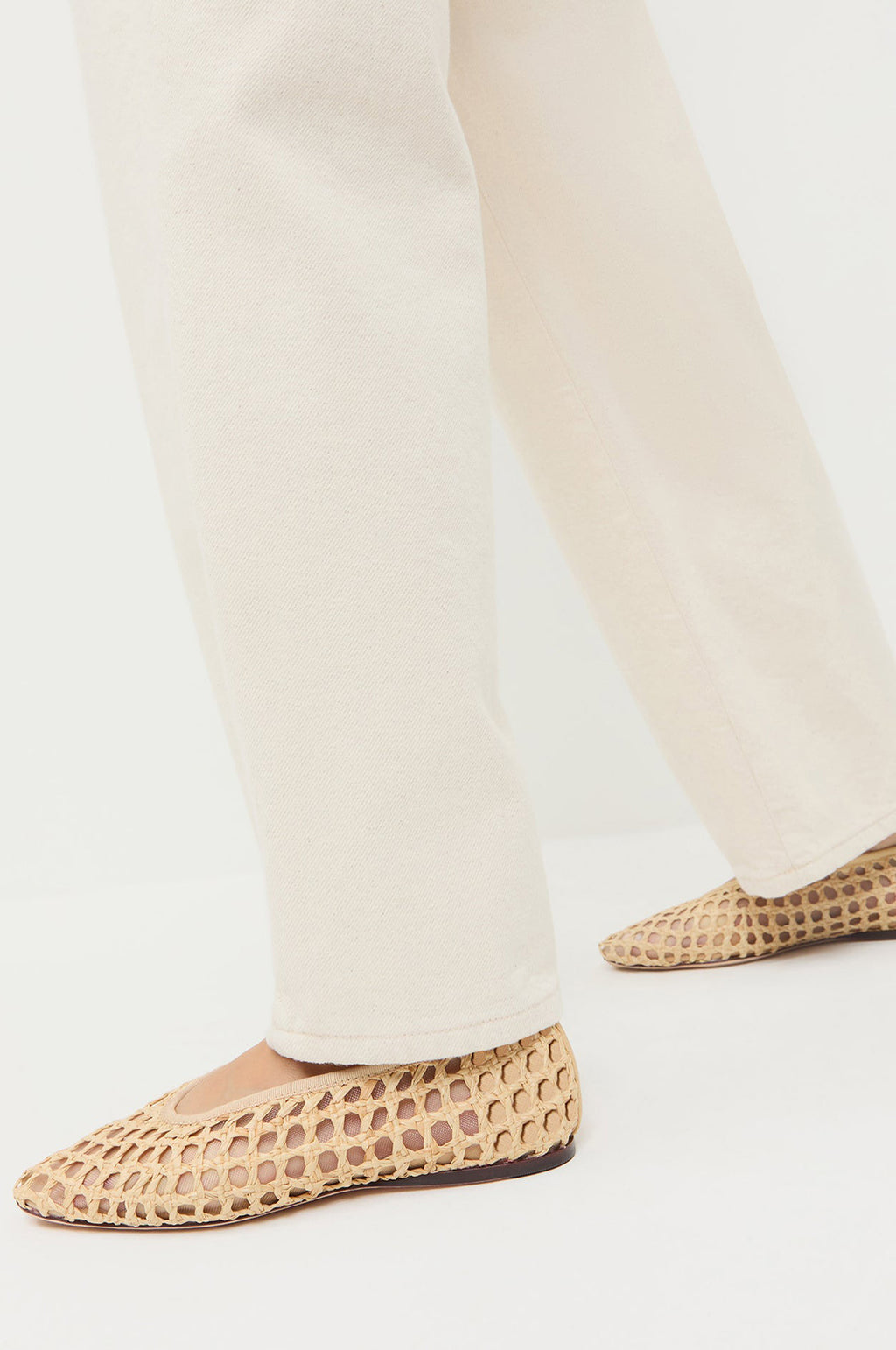 Emery Ballet Flat Natural