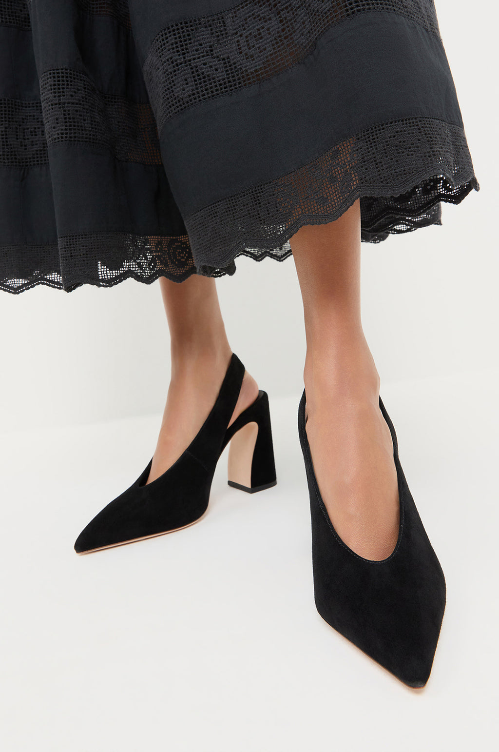Katerina Slingback Pump Black