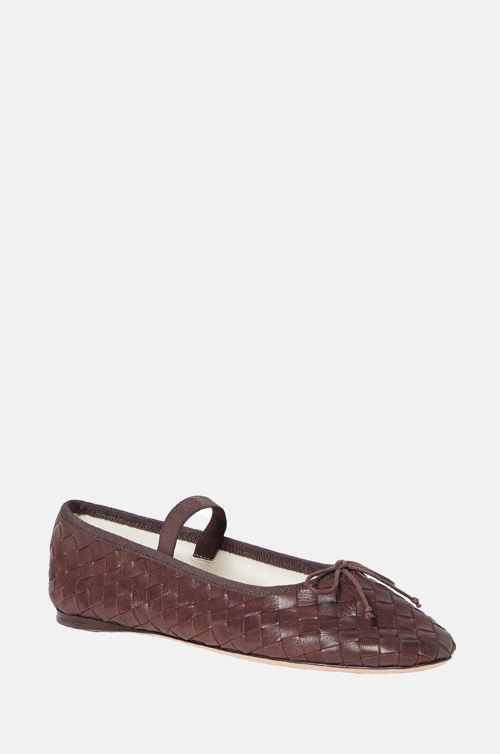 Loeffler Randall Leonie Soft Ballet Flat Espresso.