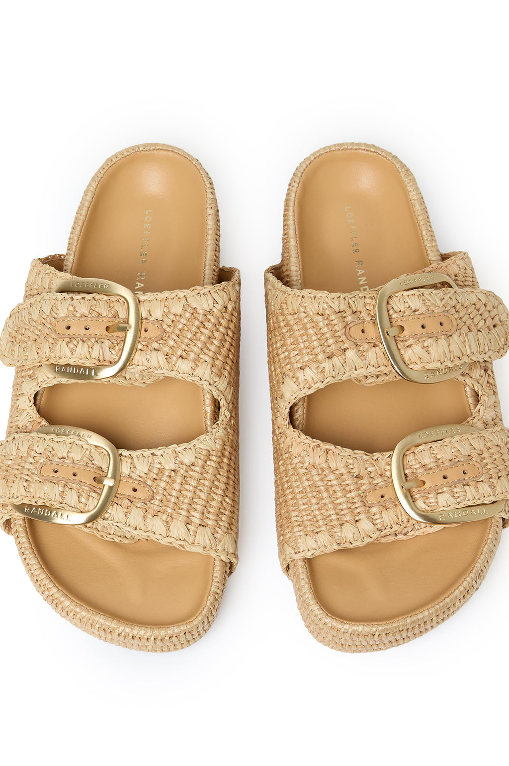 Nico Two Band Sandal Natural/Natural
