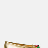 Loeffler Randall Noelle Flat Champagne.