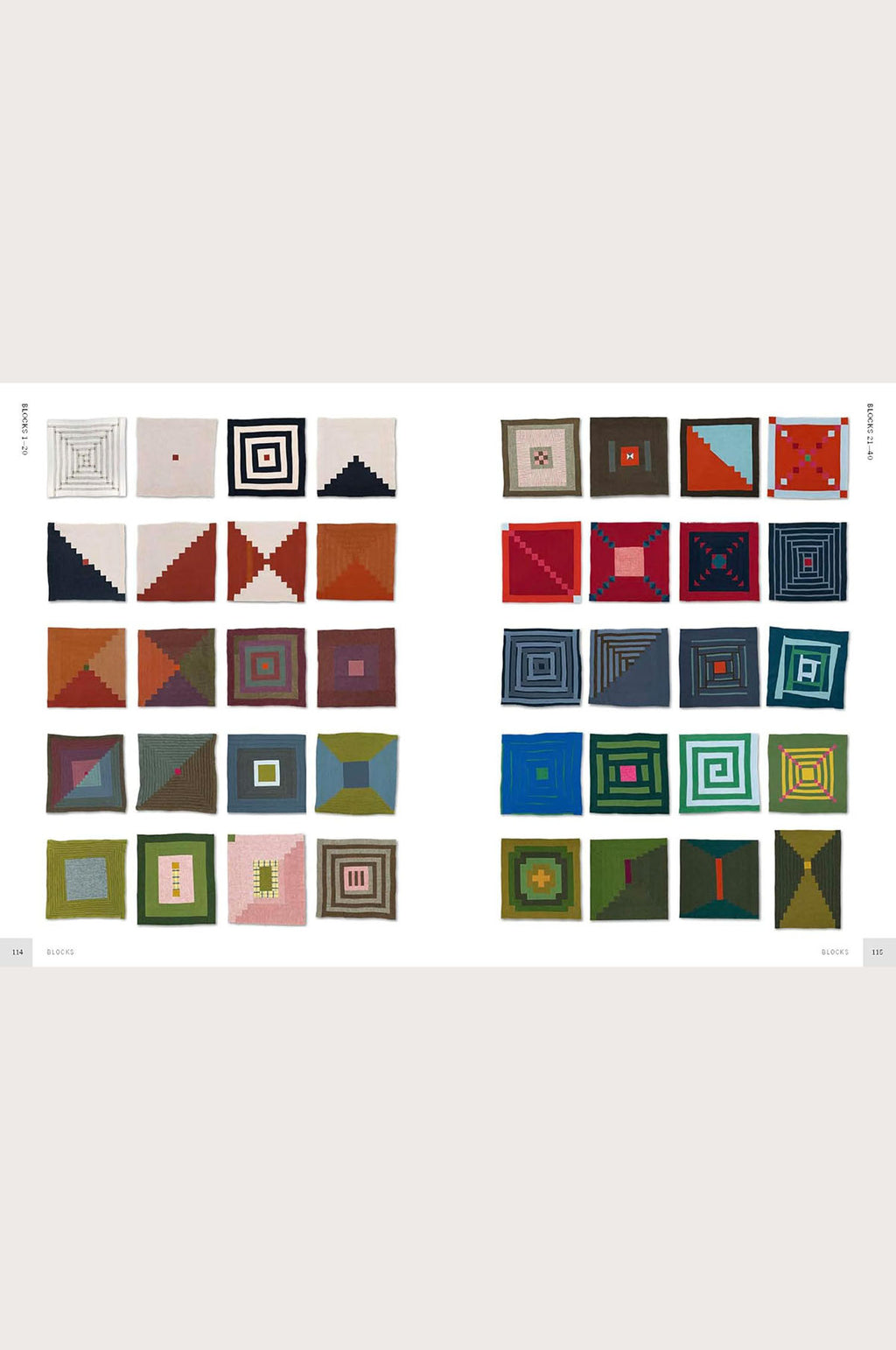 Log Cabin Quilt Blocks