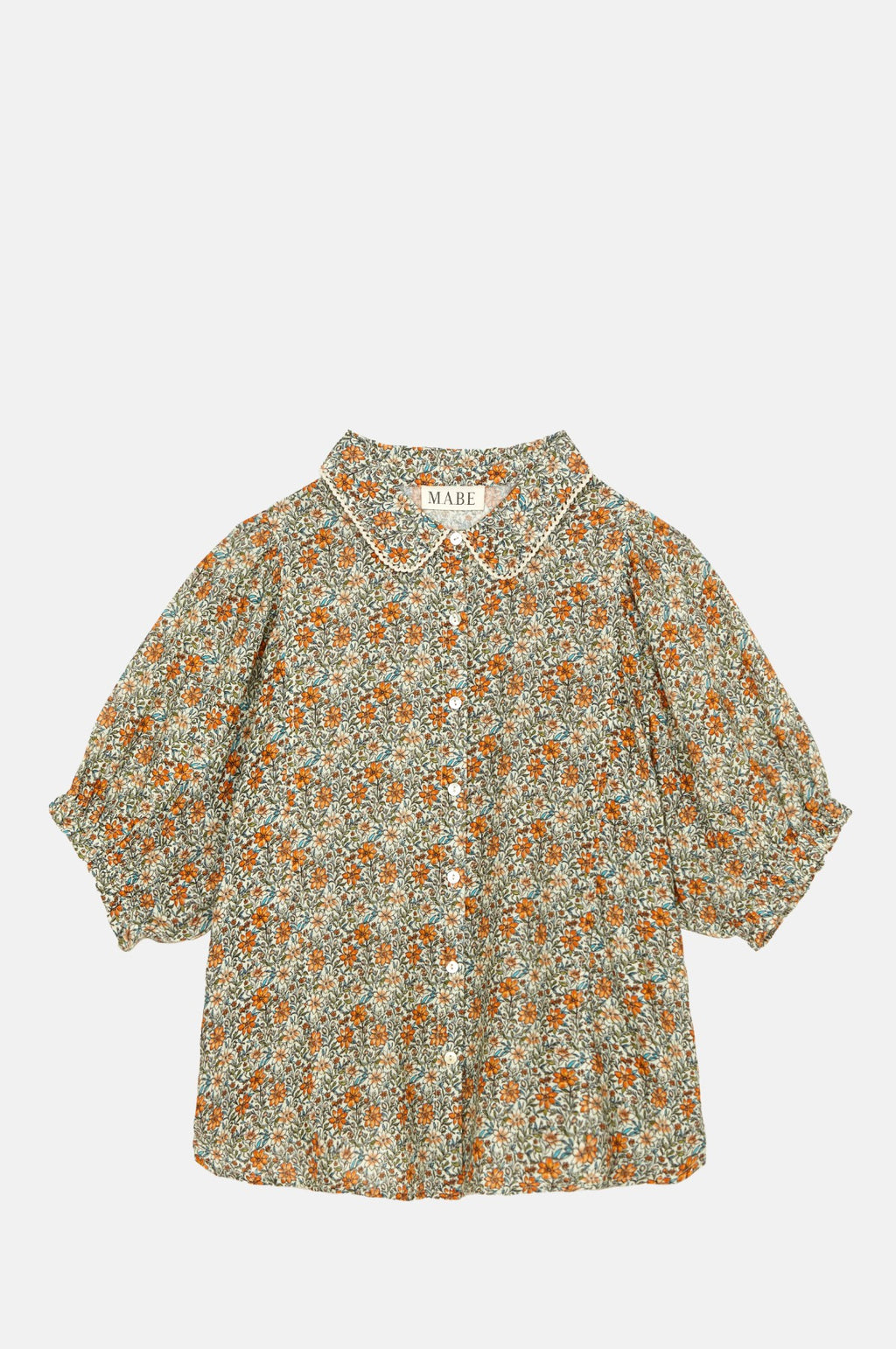 M.A.B.E. Jaci Print S/S Top Multi.