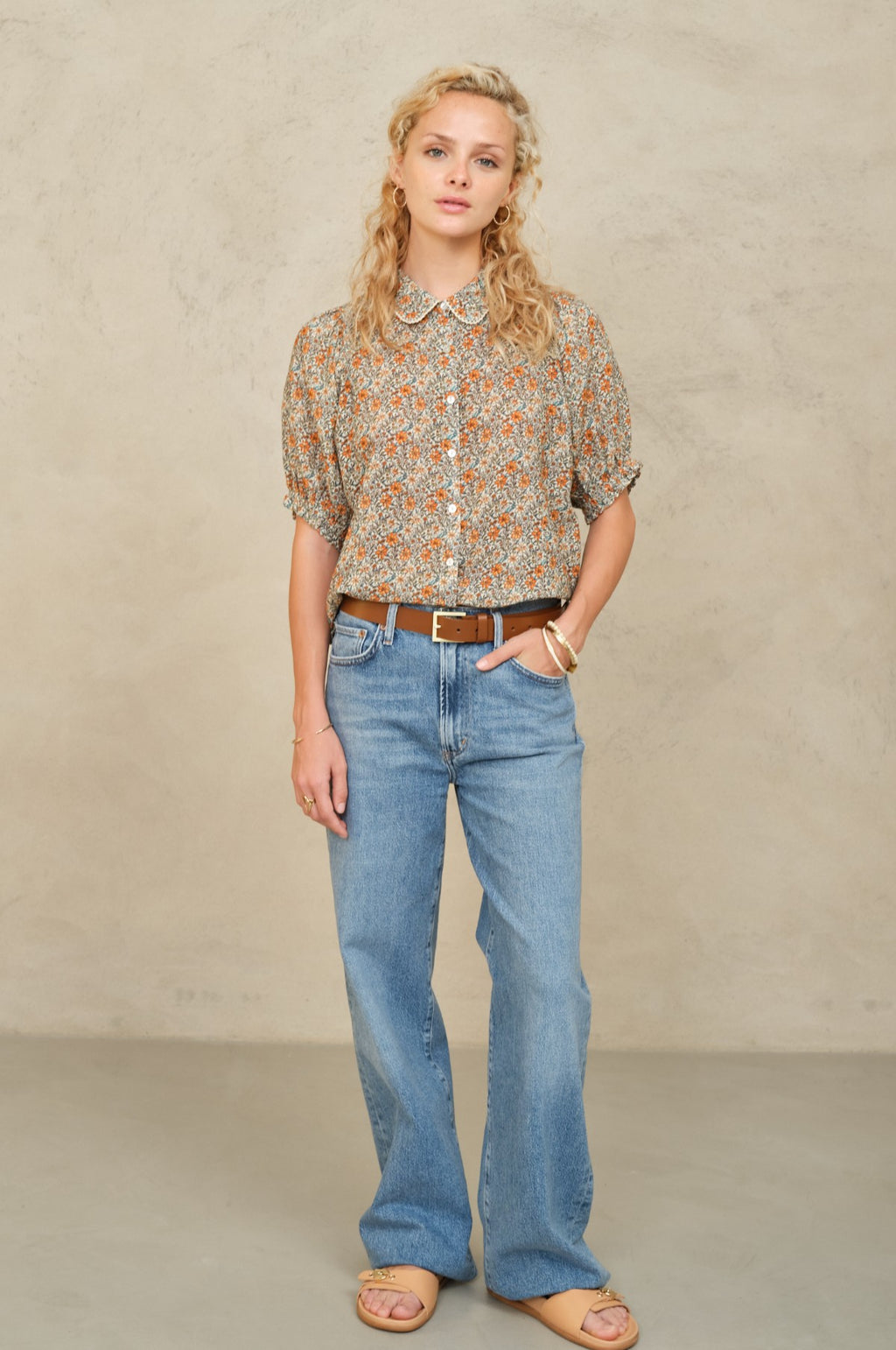 Jaci Print S/S Top Multi