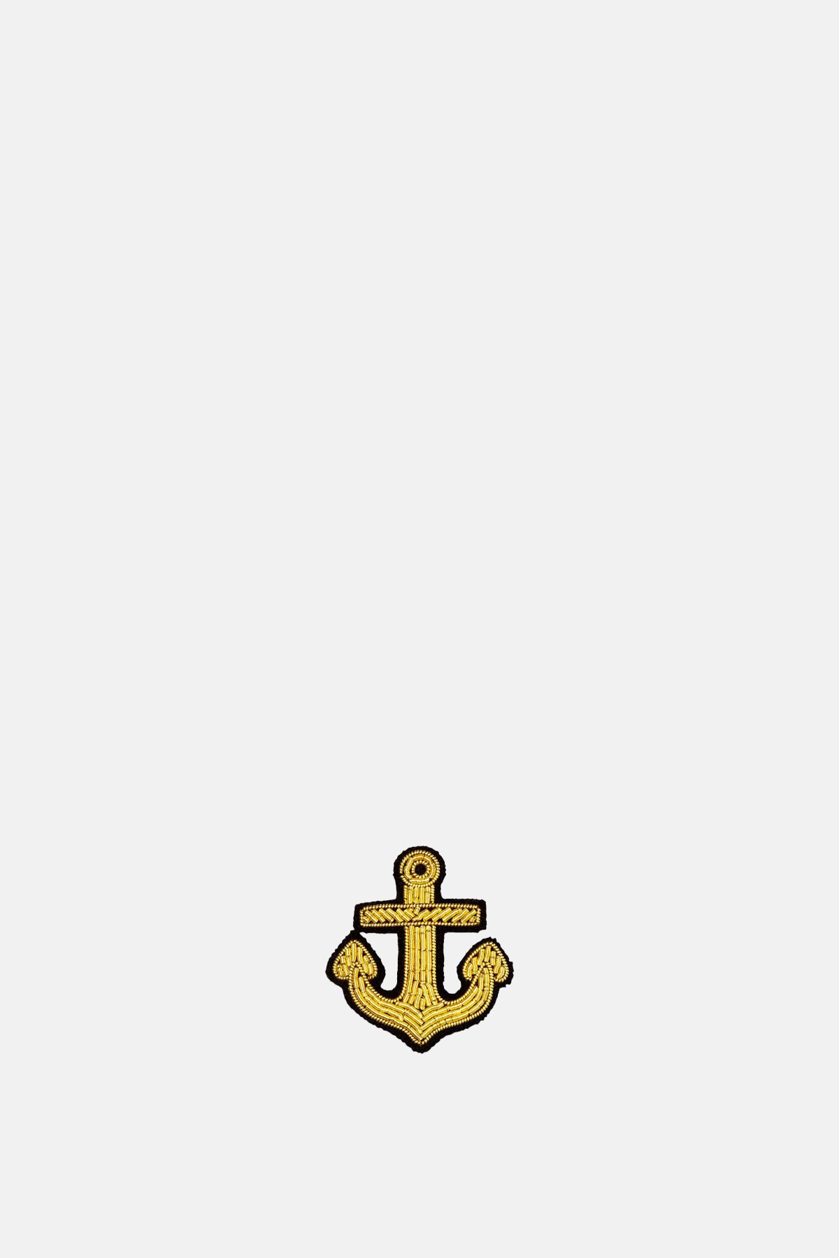 Macon & Lesquoy Gold Anchor Brooch.