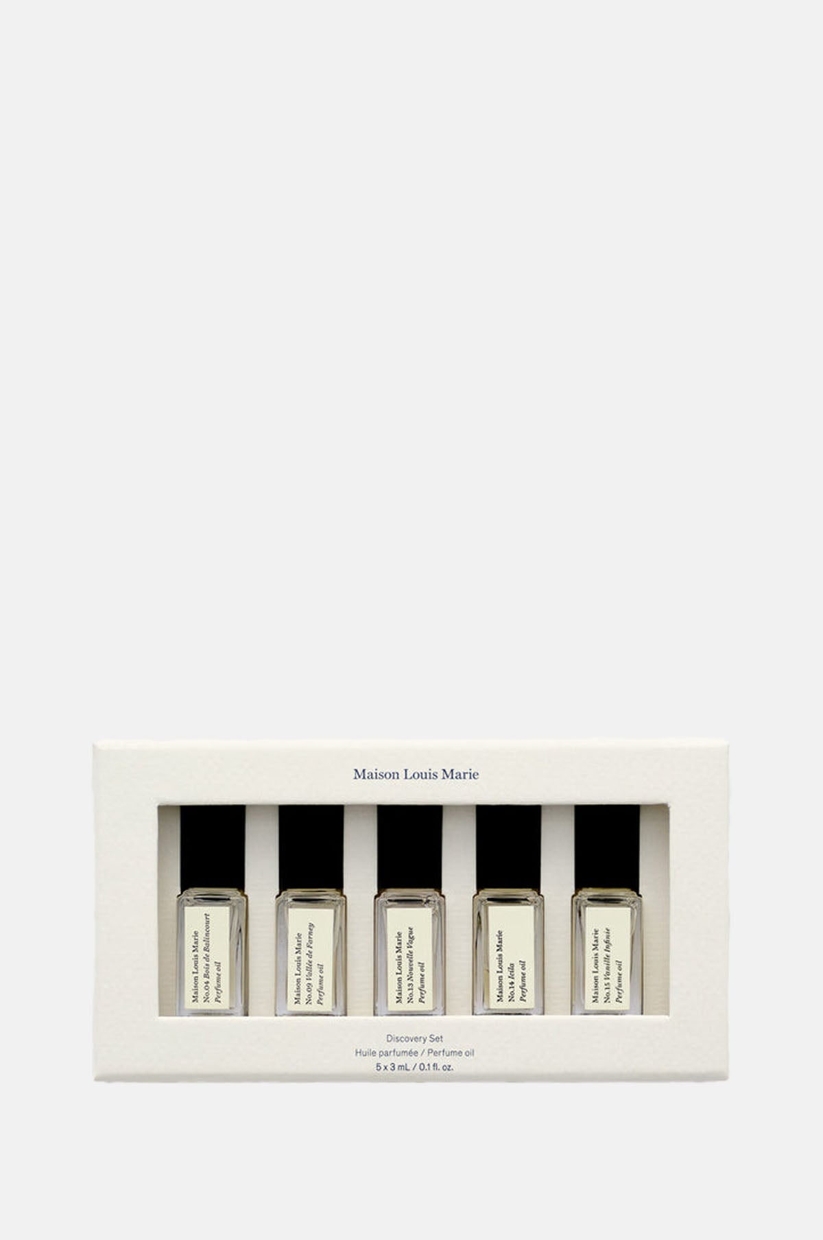 Maison Louis Marie Perfume Oil Discovery Set Bestseller Fragrance.