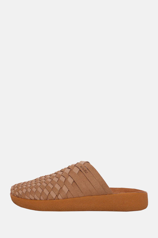 Colony Two Tone Suede Vegan Leather Coyote/Beige/Tan