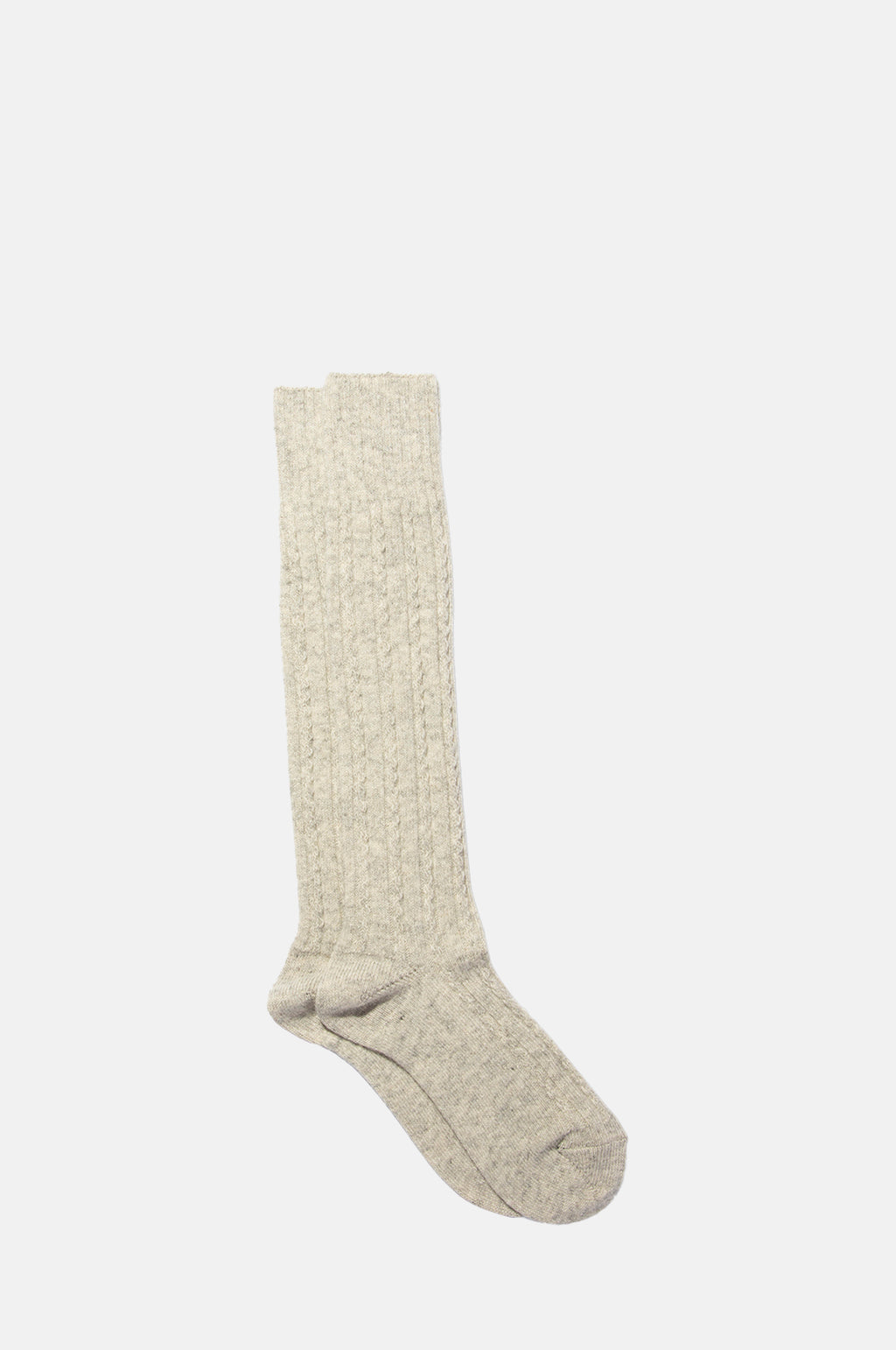 Maria La Rosa Scotland Socks Light Grey.