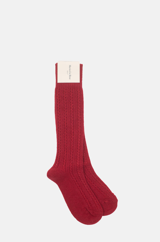 Scotland Socks Red