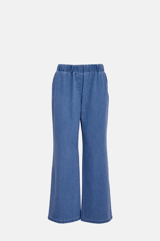 Bora Mid Waist Pant Light Denim