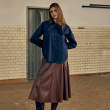 Isabel Oversize Shirt Sky Captain