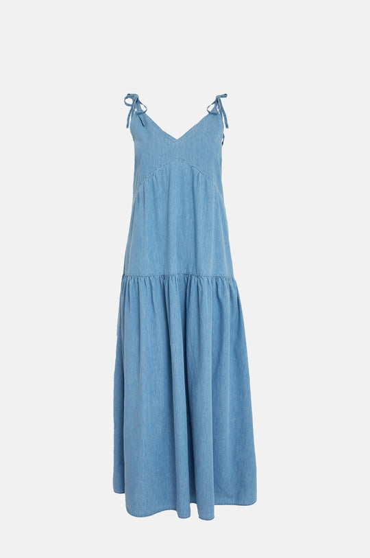 Janika Maxi Dress Light Denim
