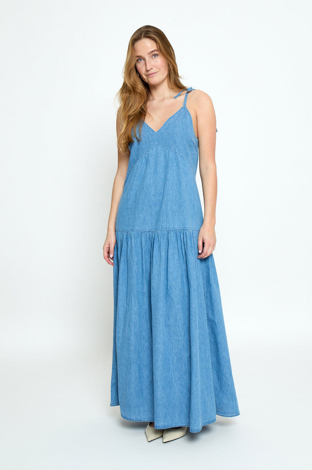 Janika Maxi Dress Light Denim