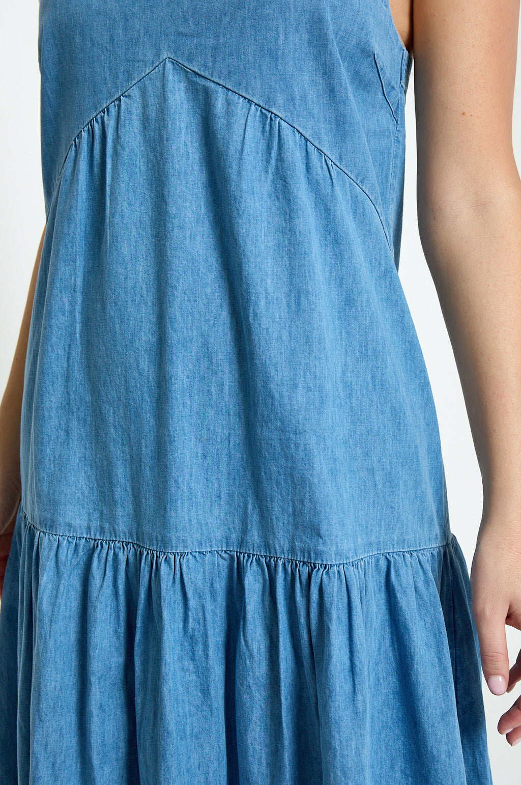 Janika Maxi Dress Light Denim