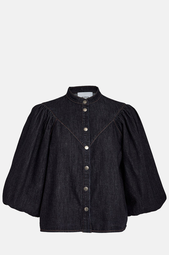 Larissa Blouse Dark Denim