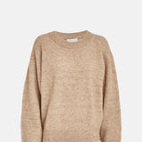 Minus Marina Knit Pullover Sand Gray Melange.