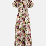 Minus Nadia Maxi Dress Andorra Red Print.