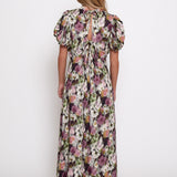 Nadia Maxi Dress Andorra Red Print