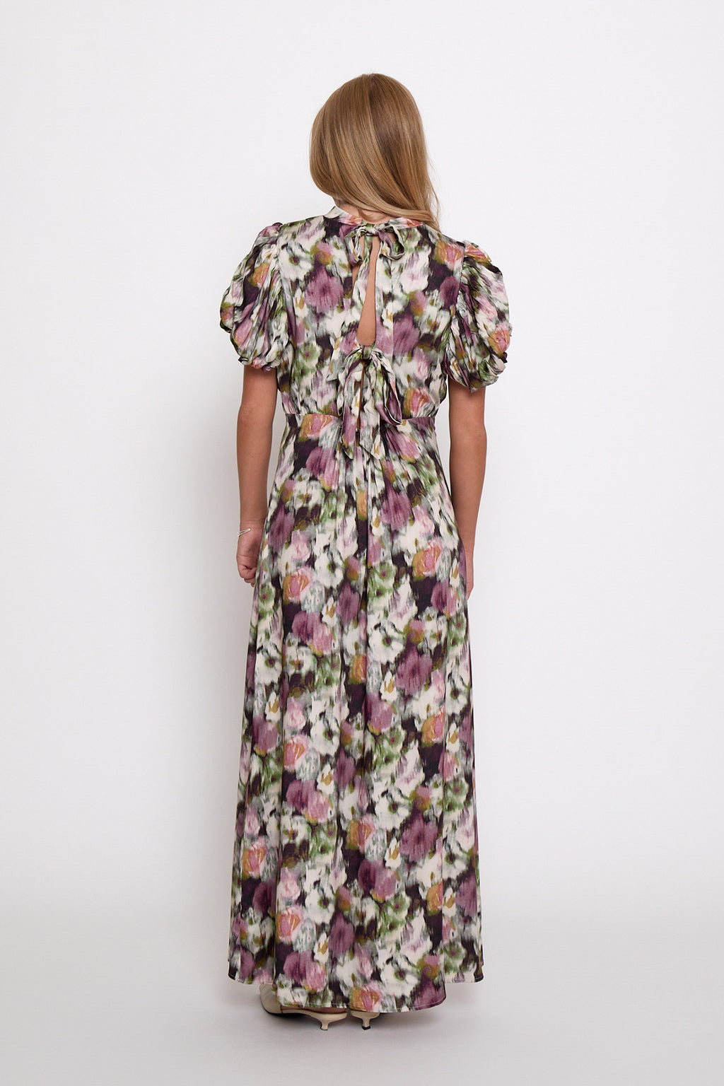 Nadia Maxi Dress Andorra Red Print