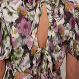 Nadia Maxi Dress Andorra Red Print