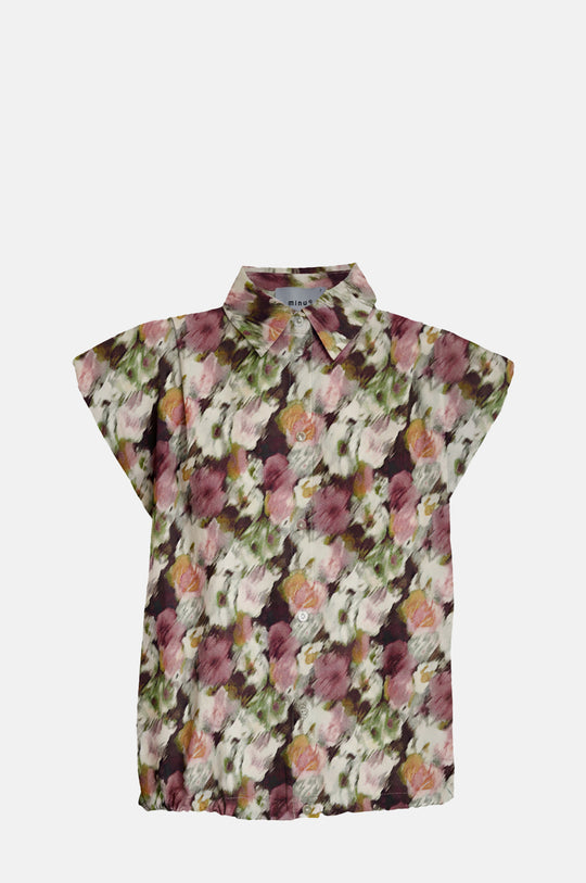 Nadia Shirt Andorra Red Print