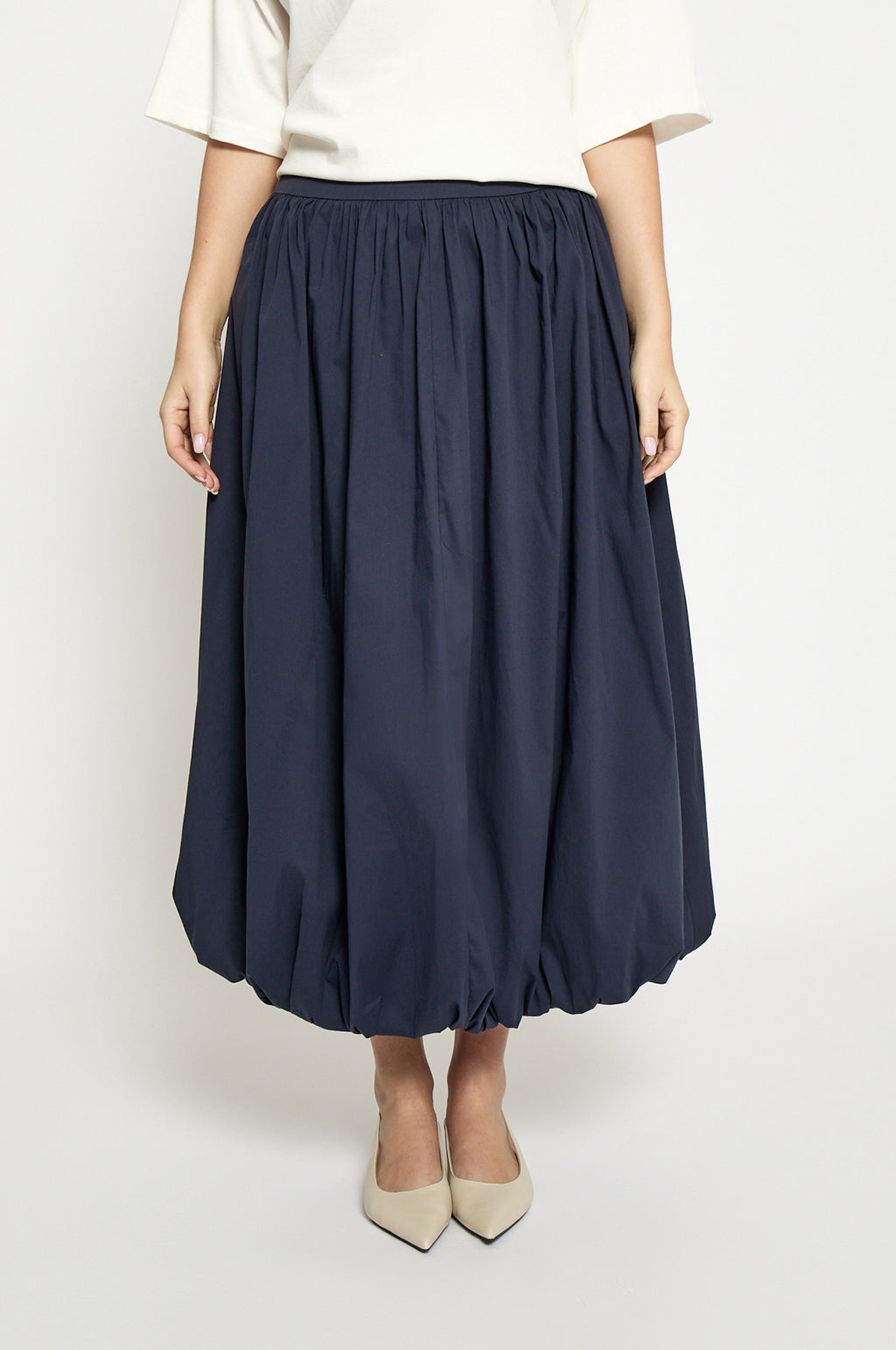 Oline Midi Skirt Sky Captain