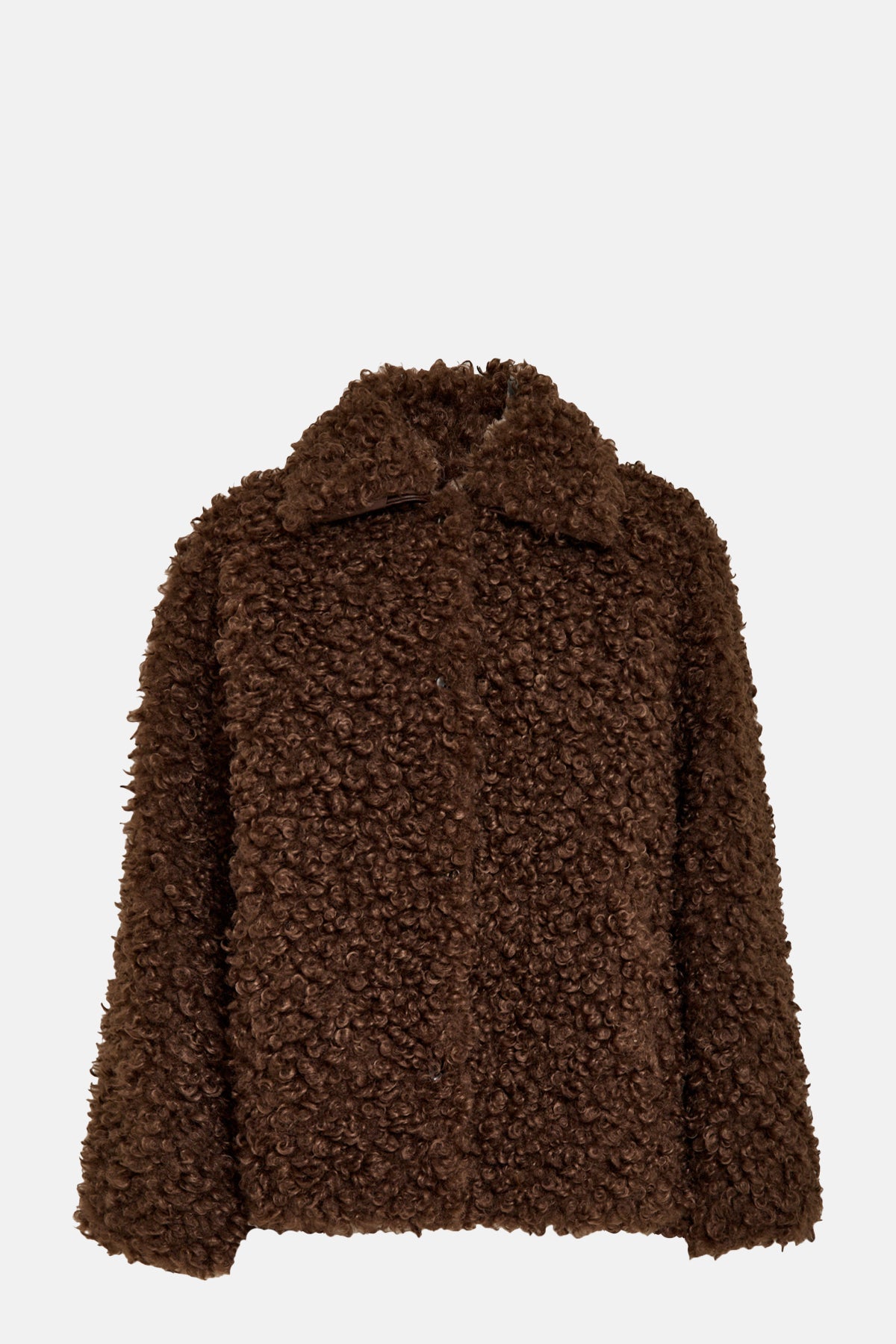 Minus Petzy Faux Fur Jacket Chicory Coffee.
