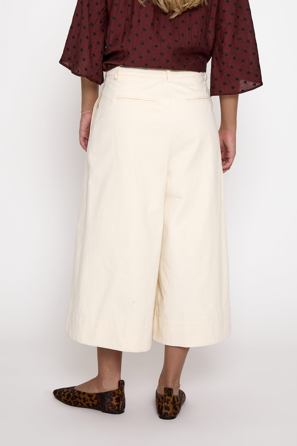 Rienne Mid Waist Pant Sand Gray
