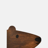 Mortlake Papers Brown Bear Shaped Greeting Card.