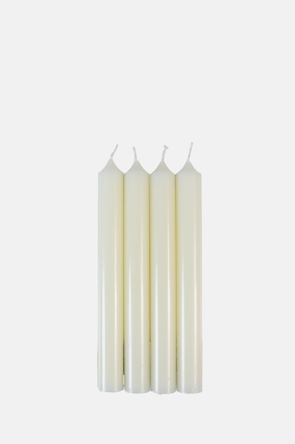 Box of 12 Dinner Candles Ivoire