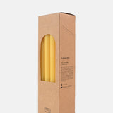 Box of 12 Dinner Candles Jaune
