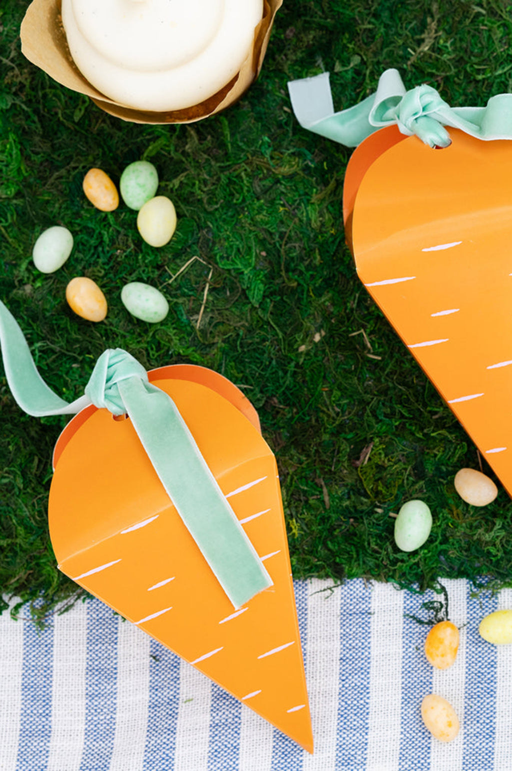 Carrot Shaped Treat Boxes Set of 6