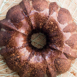 Silver 6 Cup Anniversary Bundt Pan