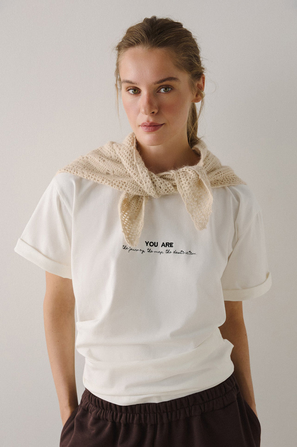 Angora Kerchief Svitanok Milk